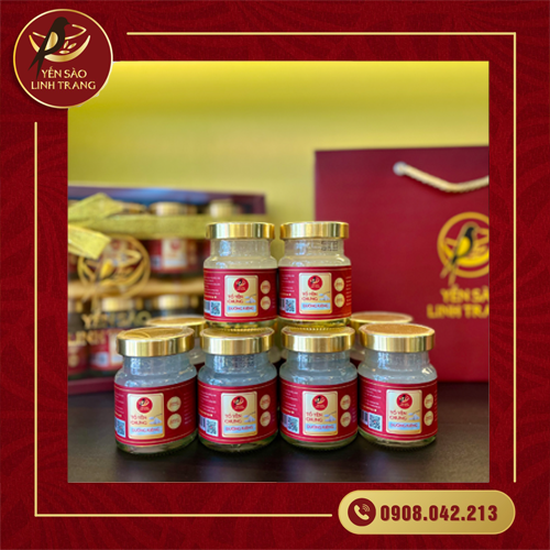 Yến hũ chưng sẵn đường kiêng