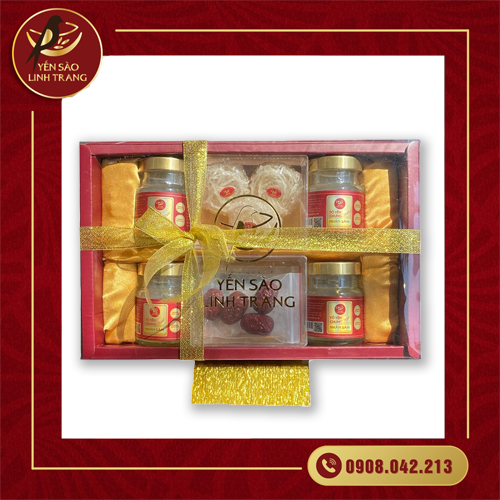 Set nhân sâm - tổ yến hoa hồng