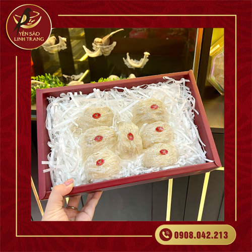 Yến tinh chế rút lông khô