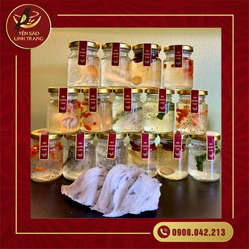 Set quà tặng yến chưng mix theo yêu cầu