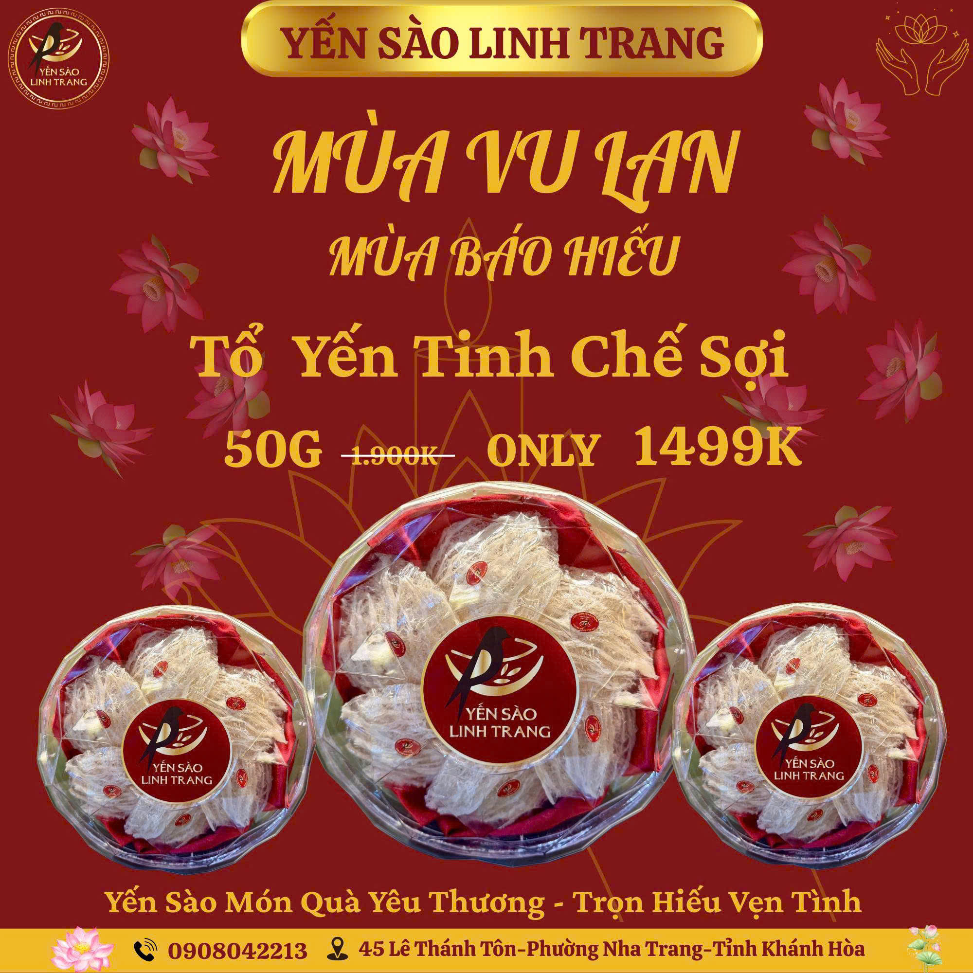 Hộp quà tặng yến tinh chế