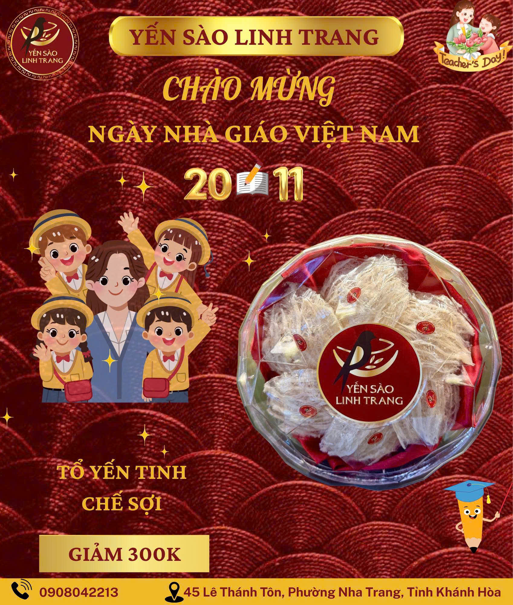 Tổ yến tinh chế sợi
