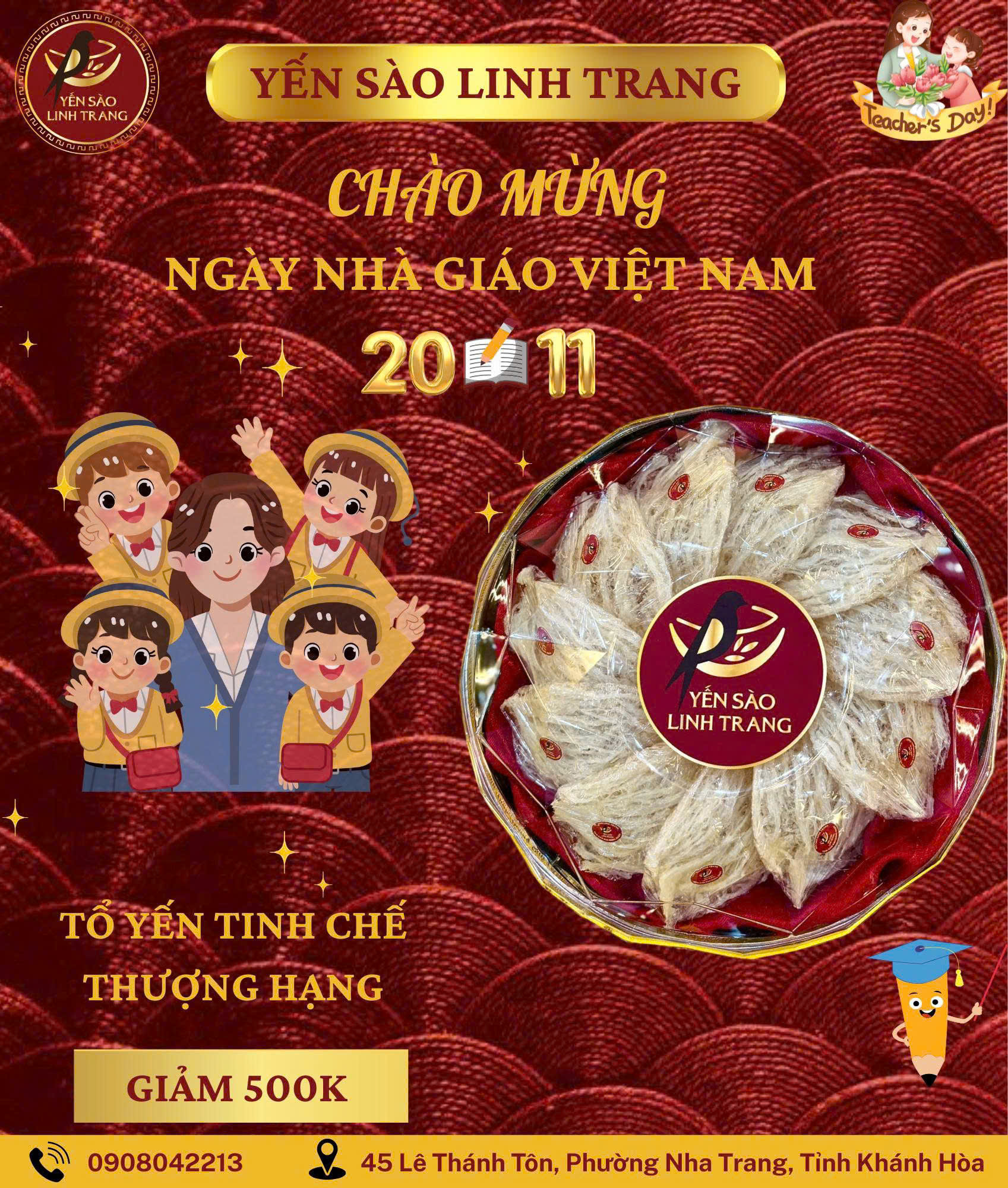 Tổ yến tinh chế thượng hạng