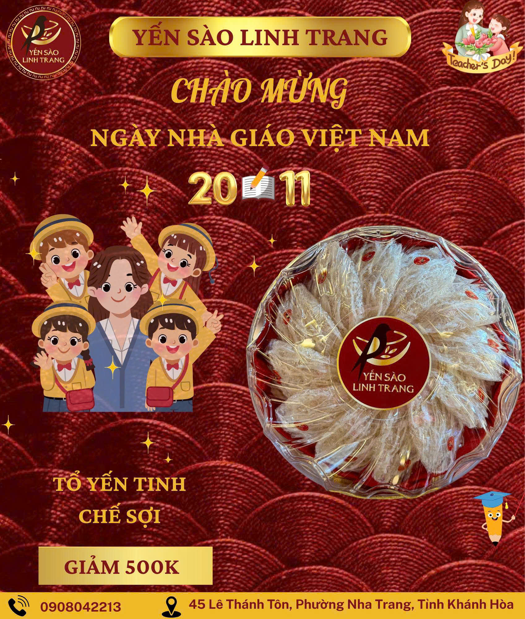 Tổ yến tinh chế sợi