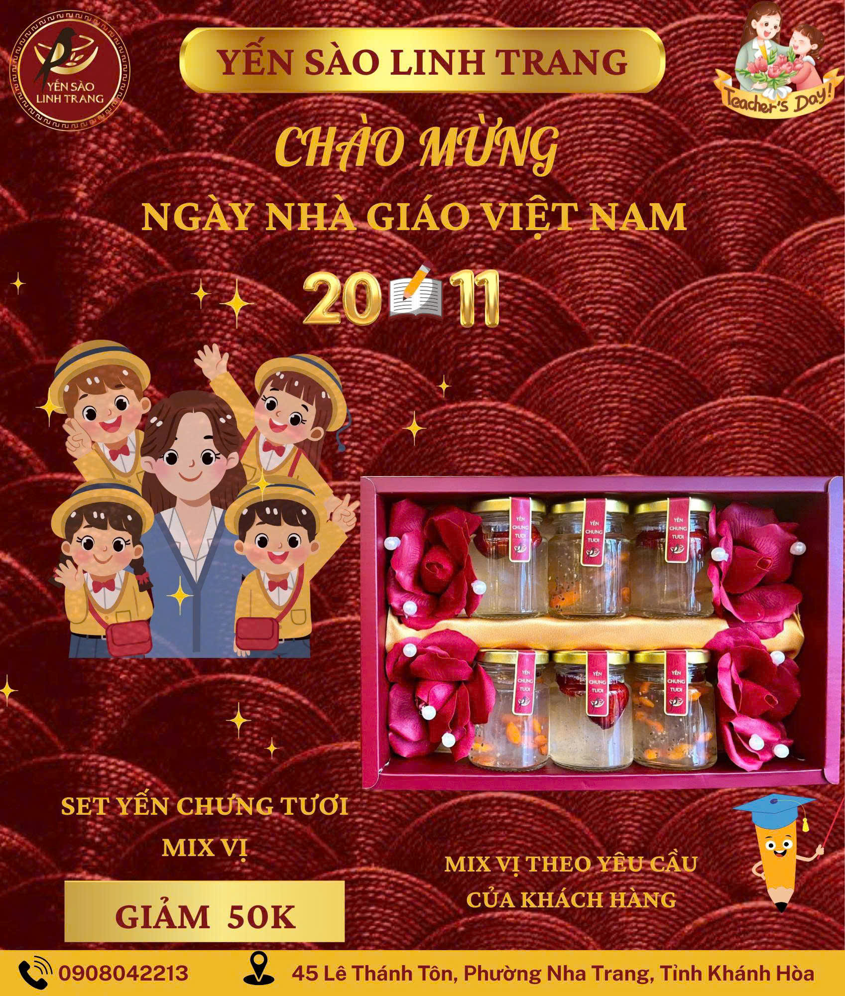 Set yến chưng tươi mix vị