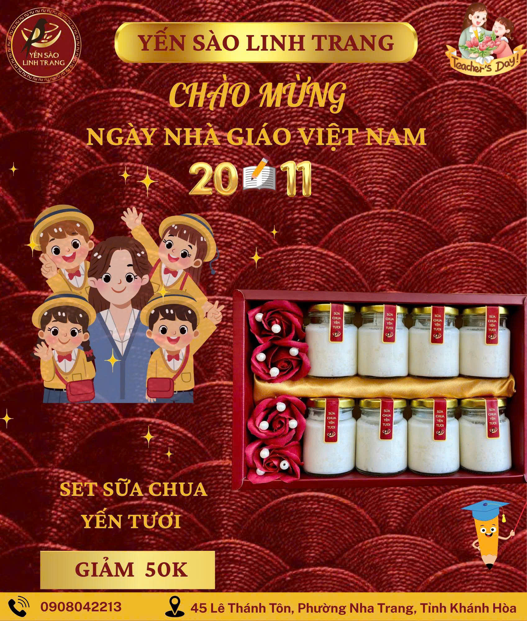 Set sữa chua yến tươi