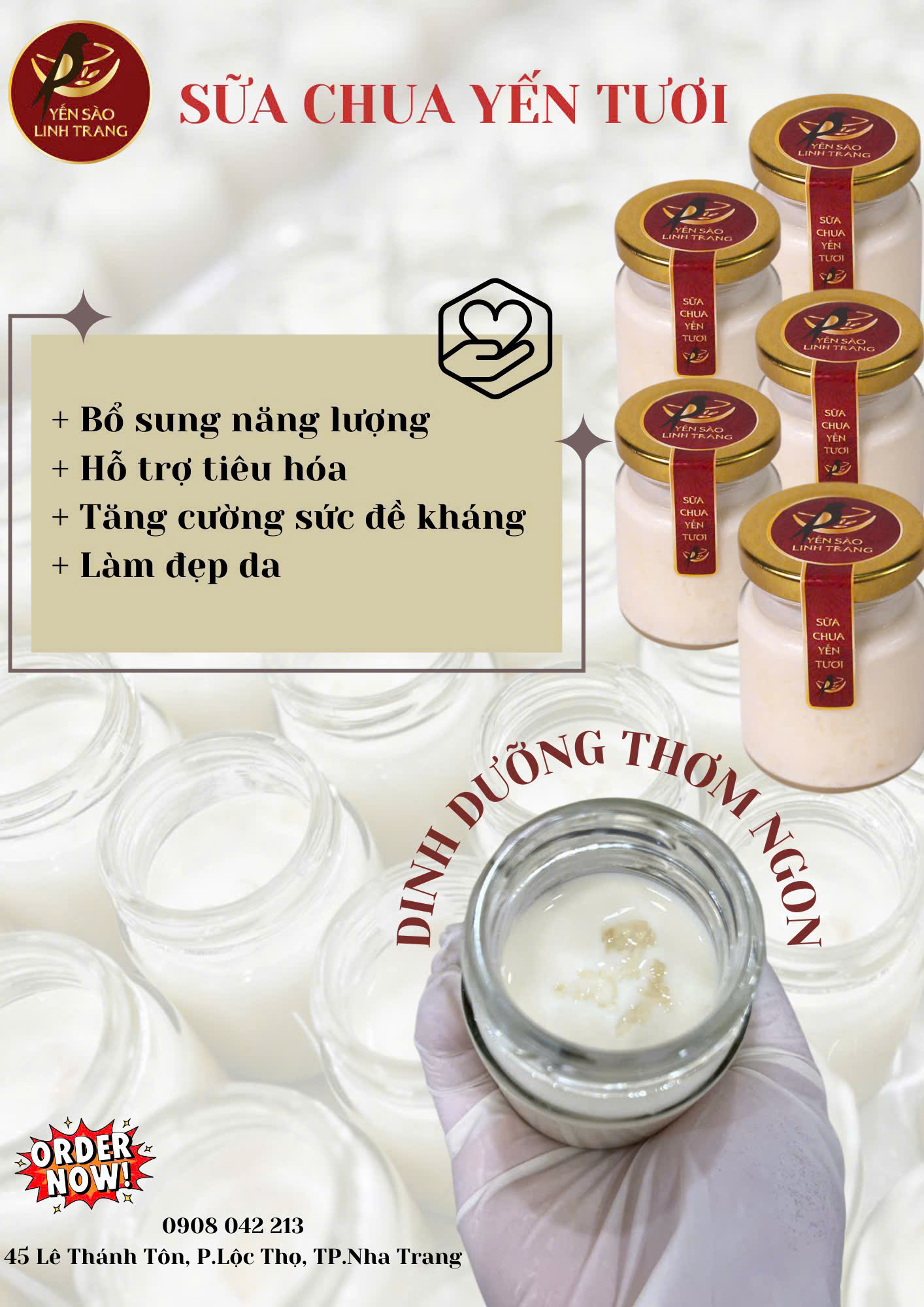 Sữa chua yến tươi