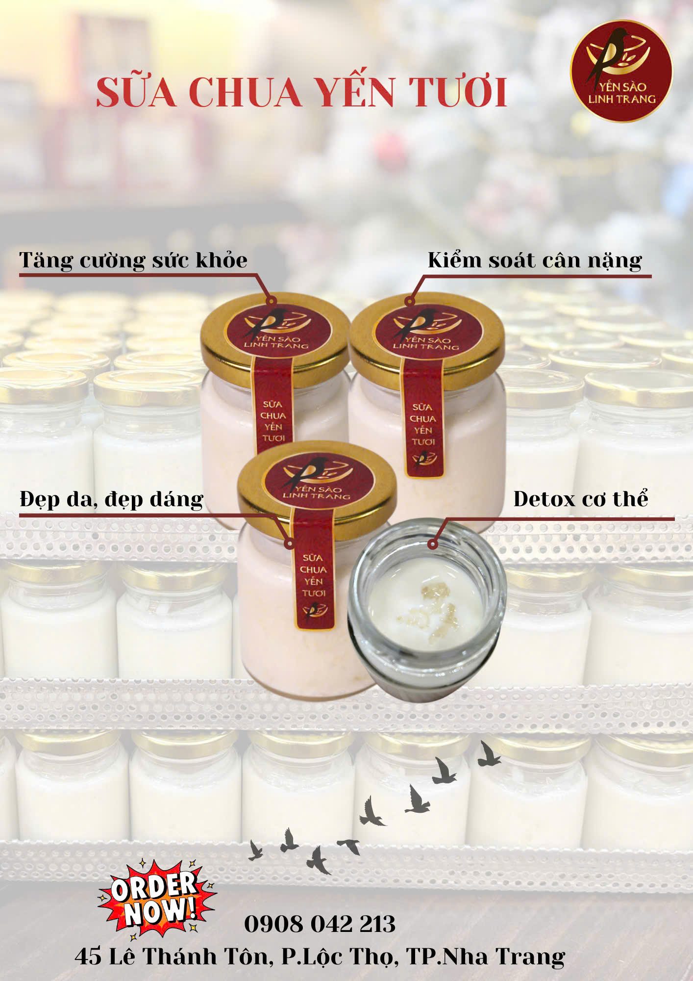 Sữa chua yến tươi