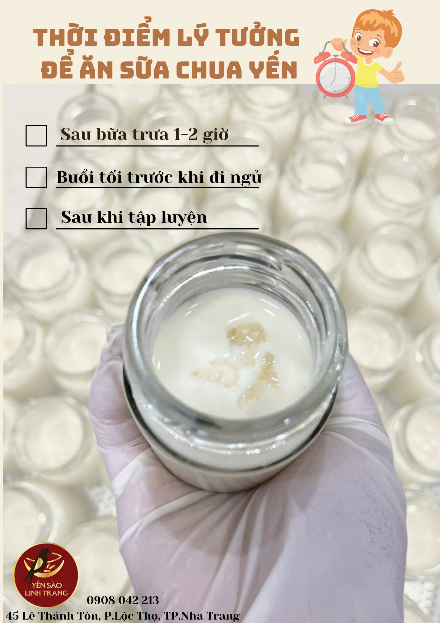 Sữa chua yến tươi