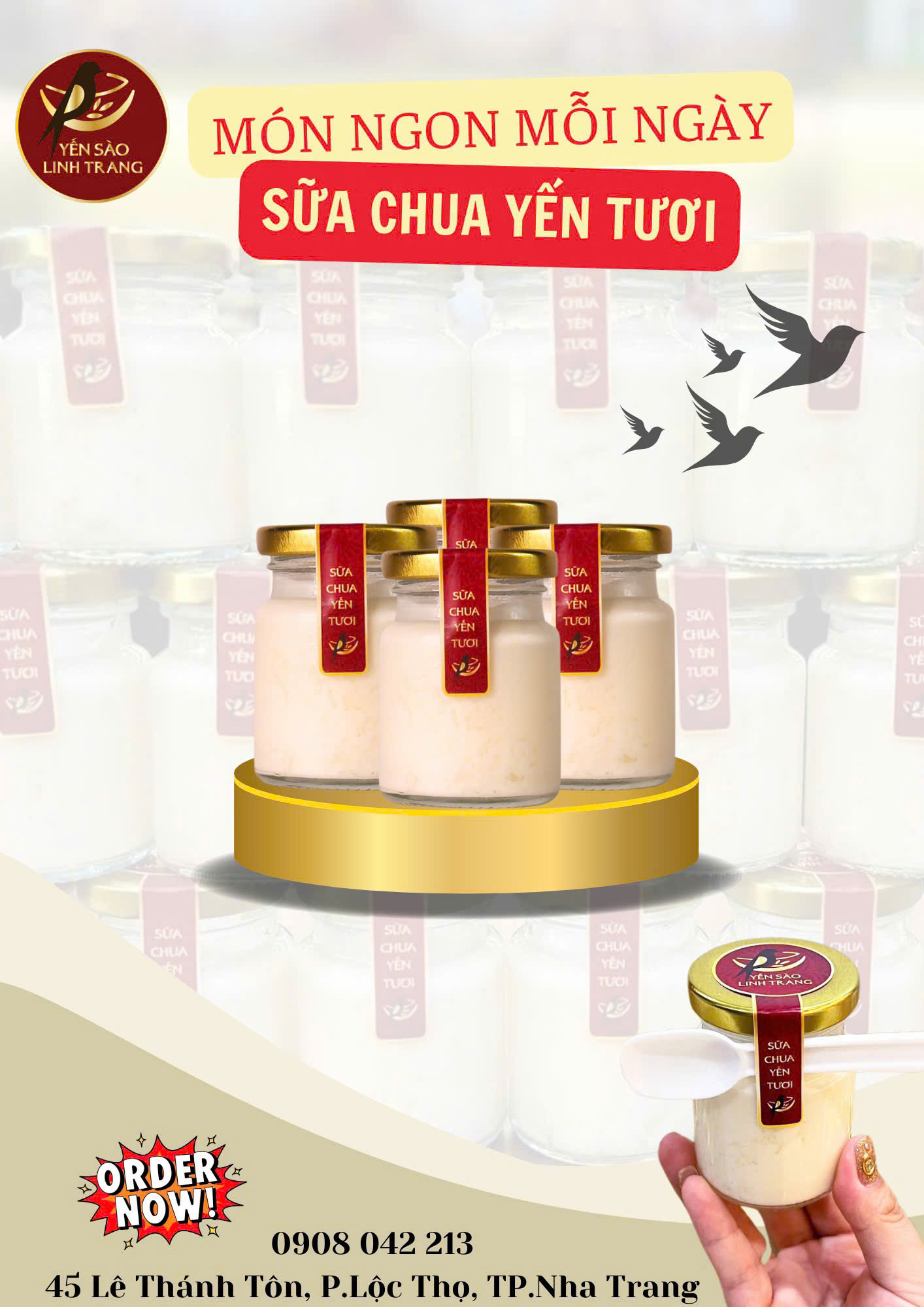 Sữa chua yến tươi